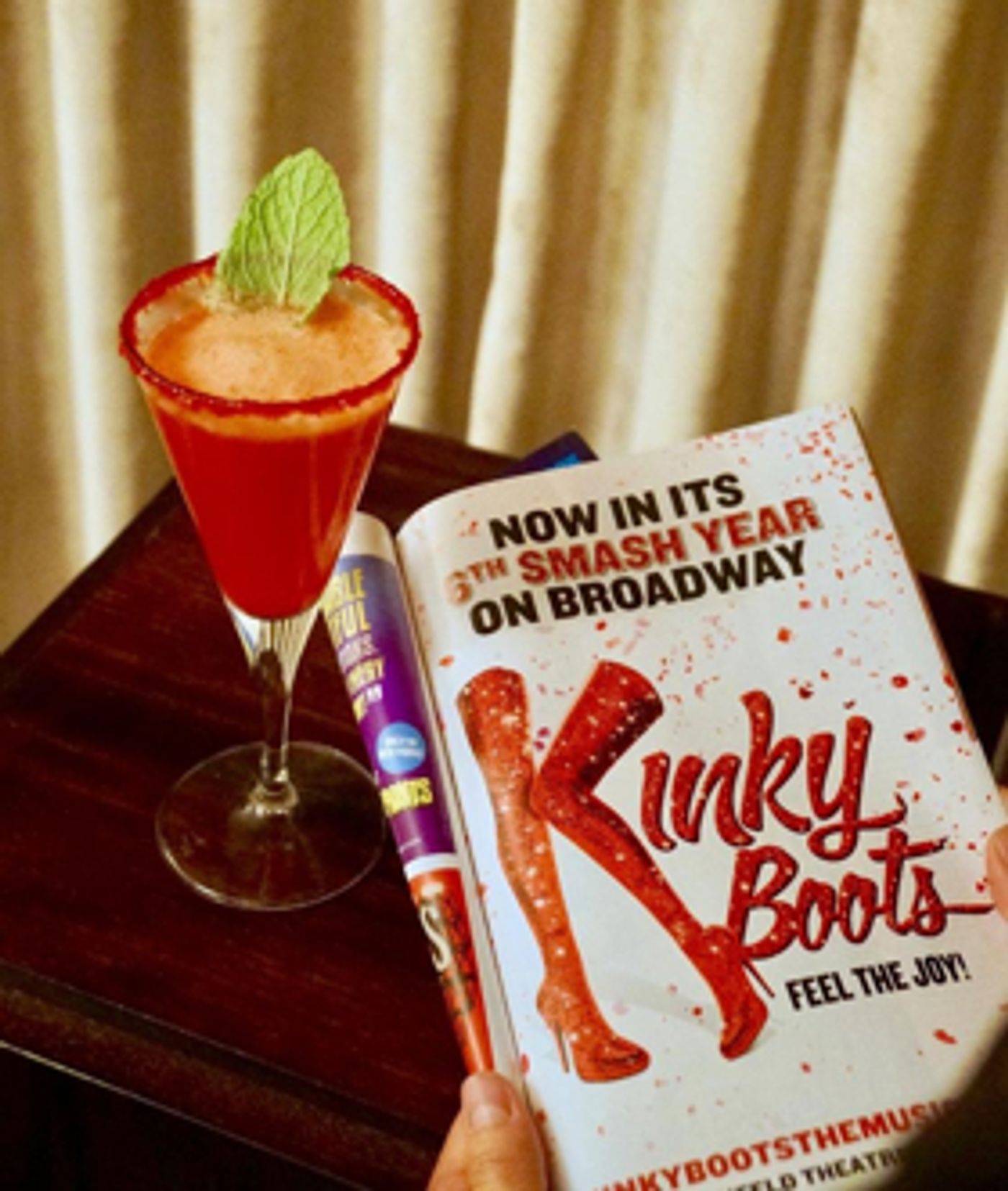 Shaken Stiletto Cocktail at Sofitel NY Celebrates KINKY BOOTS  Image