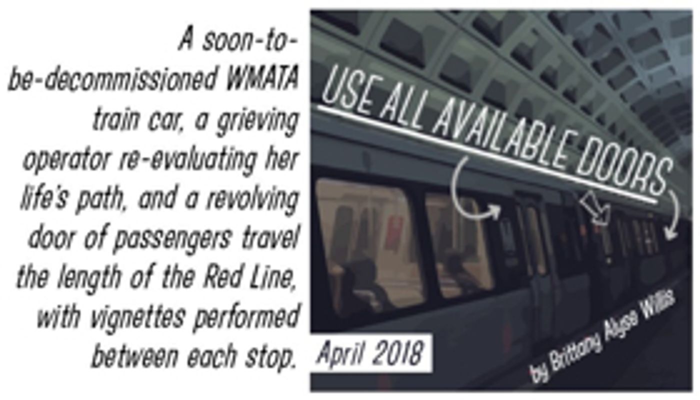 Pinky Swear Productions Presents the World Premiere of USE ALL AVAILABLE DOORS  Image