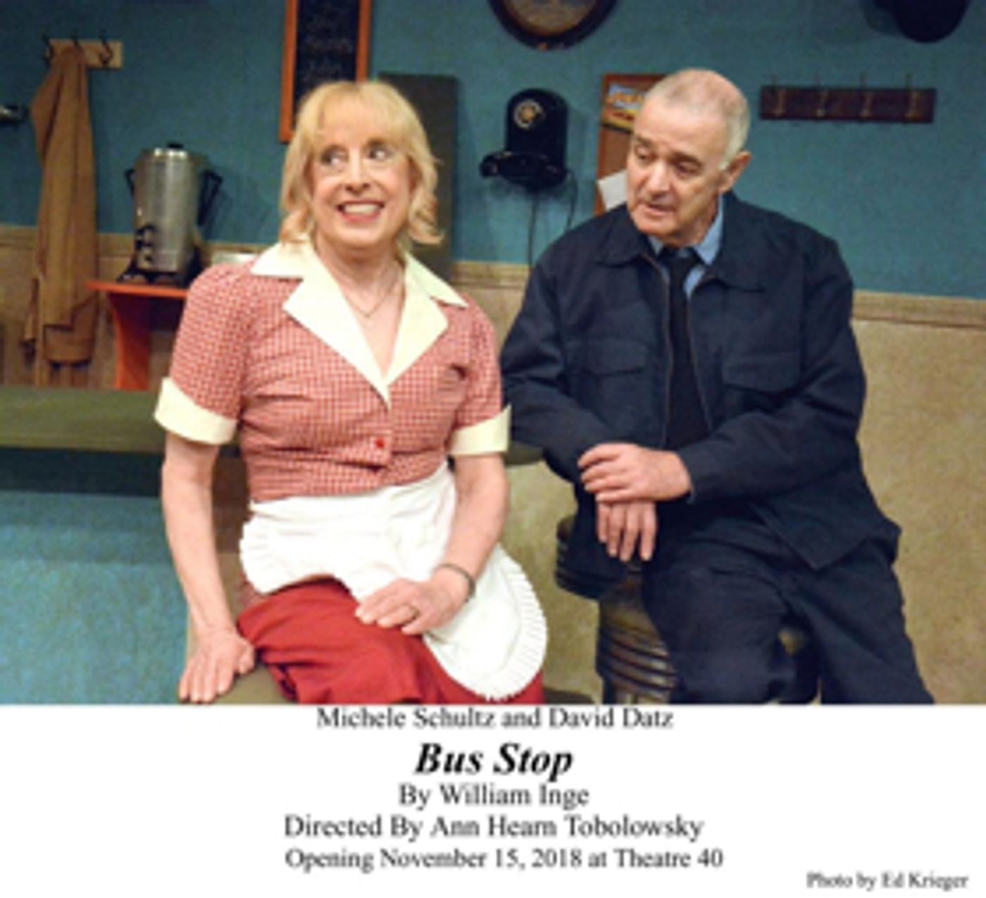 Review: A Remote Kansas BUS STOP Takes Center Stage at Theatre 40  Image