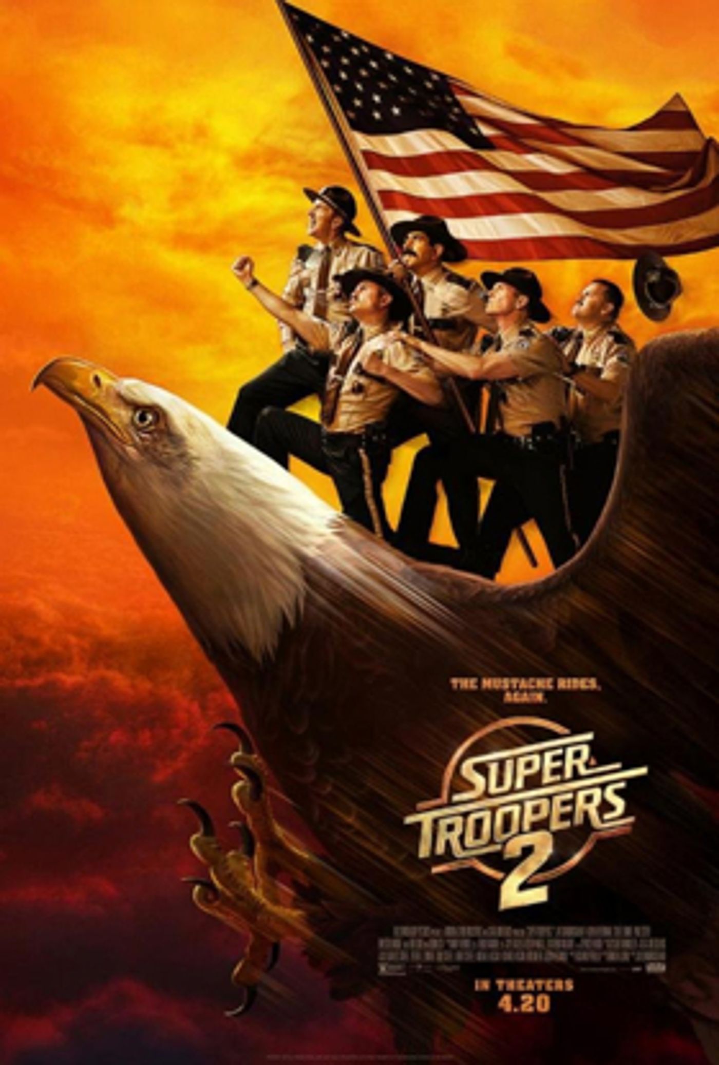 SUPER TROOPERS 2 Opens In Theaters Nationwide Tomorrow, April 20 SUPER TROOPERS 2 Opens In Theaters Nationwide Tomorrow, April 20 Image