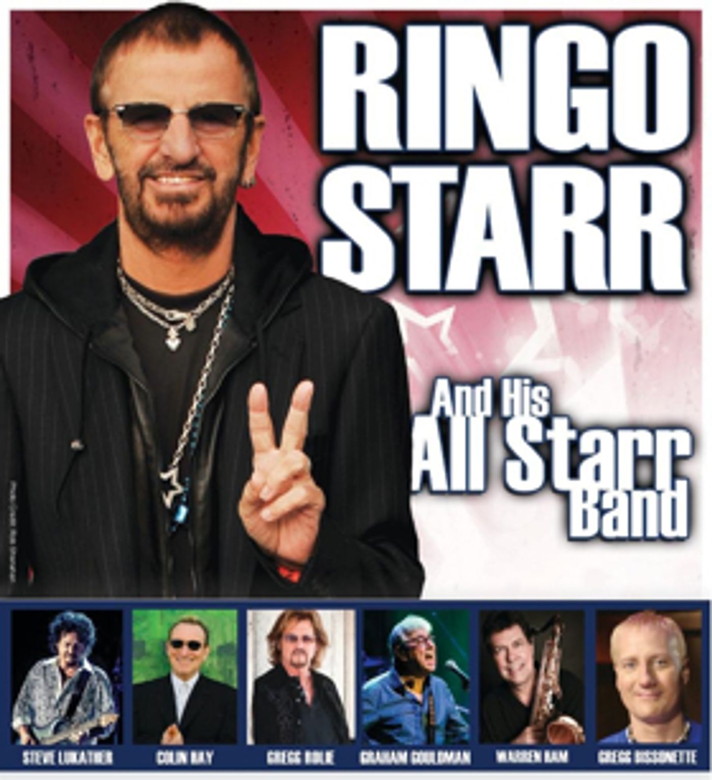Ringo Starr and His All Star Band Will Perform At the Walmart Arkansas Music Pavilion Ringo Starr and His All Star Band Will Perform At the Walmart Arkansas Music Pavilion Image