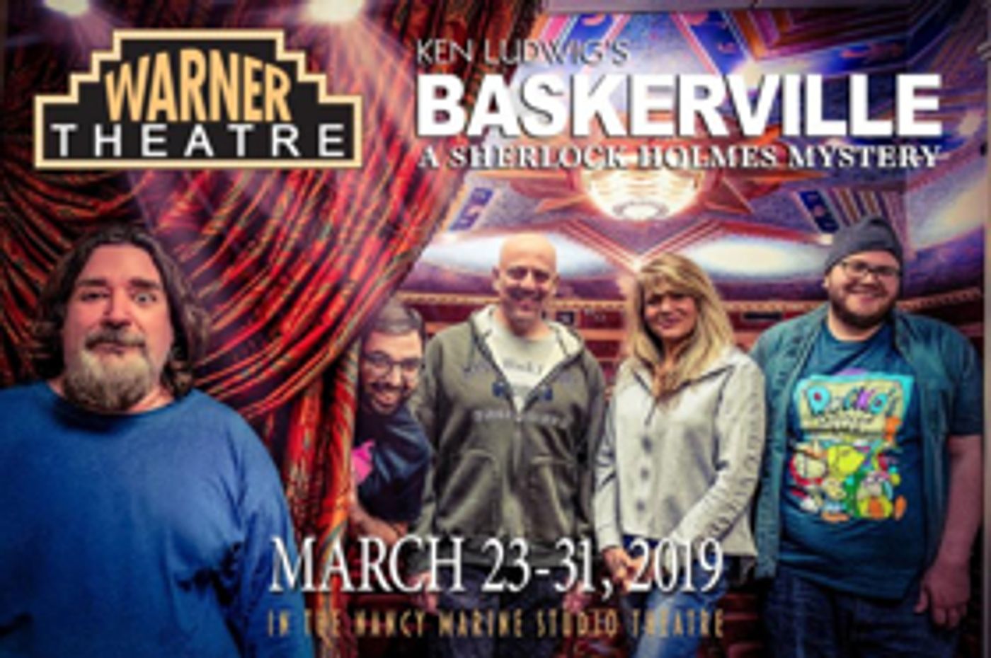 Ken Ludwig's BASKERVILLE Comes to The Warner Ken Ludwig's BASKERVILLE Comes to The Warner Image