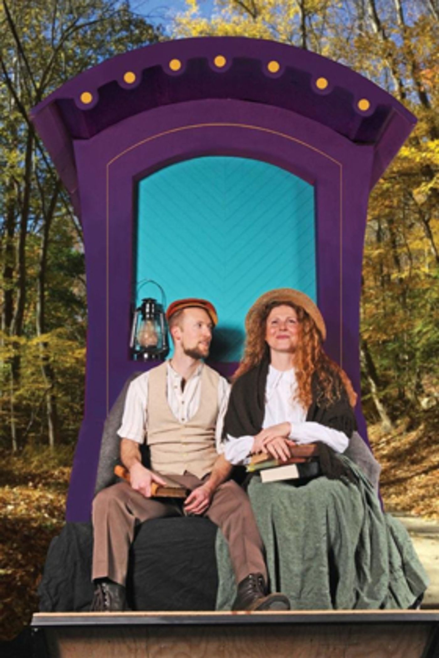 Review: PARNASSUS ON WHEELS is a Delightful Love Letter to Books (and Love!), at Lakewood Theatre Review: PARNASSUS ON WHEELS is a Delightful Love Letter to Books (and Love!), at Lakewood Theatre Image