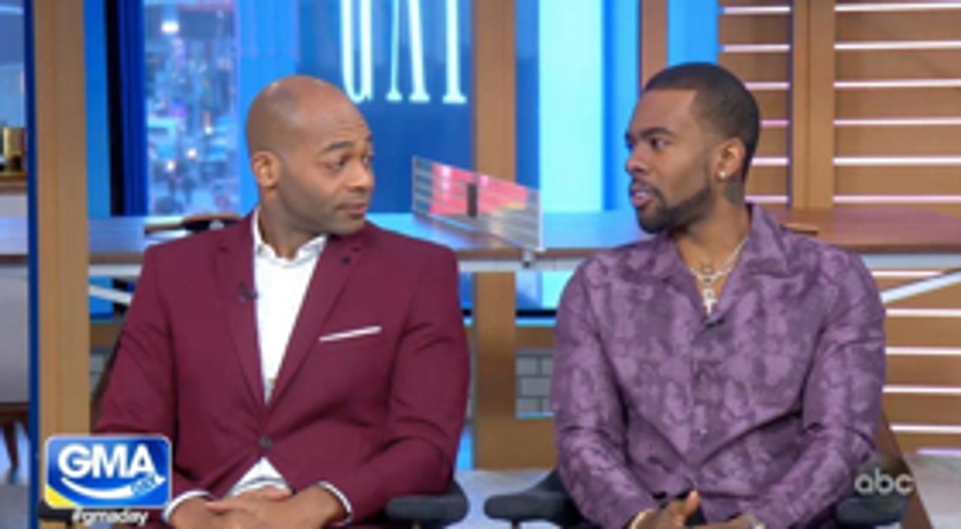 VIDEO: Brandon Victor Dixon and Mario Talk to GMA DAY About Their Love of Performing and RENT LIVE  Image