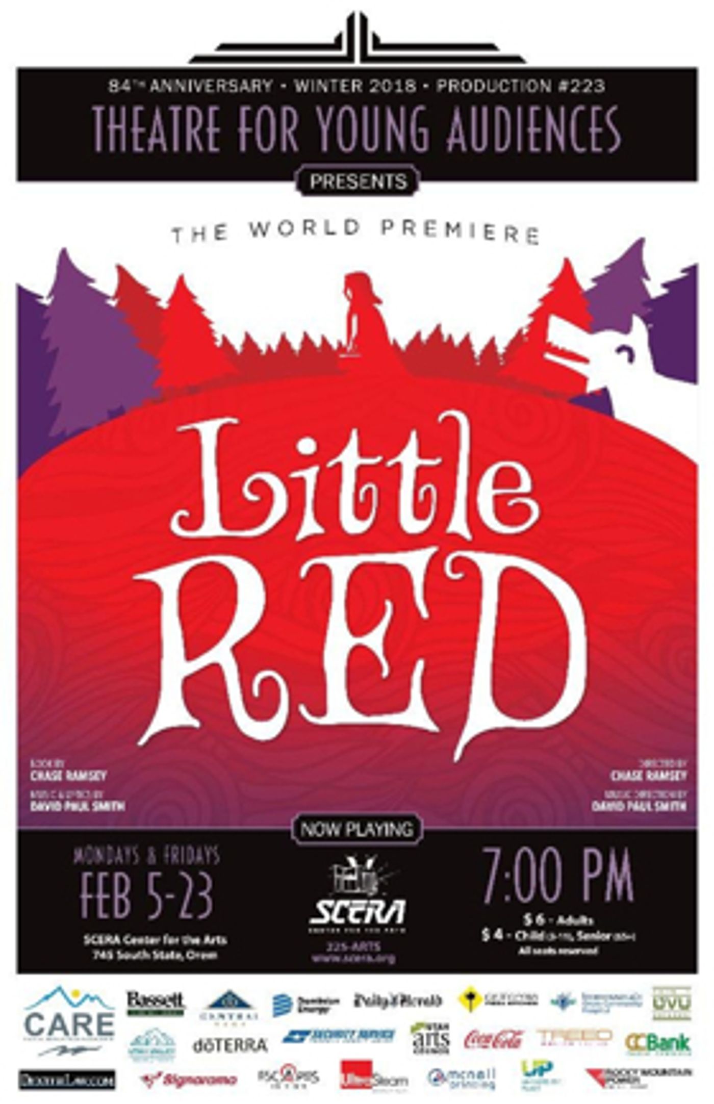 Theatre for Young Audiences: LITTLE RED to Have World Premiere at SCERA Theatre for Young Audiences: LITTLE RED to Have World Premiere at SCERA Image