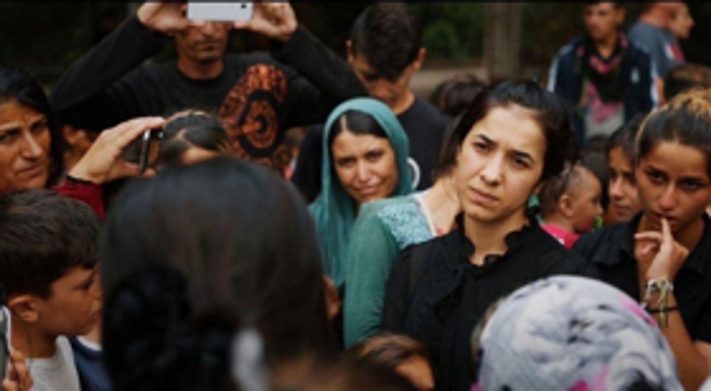 Nobel Peace Prize Awarded to ON HER SHOULDERS Subject Nadia Murad  Image