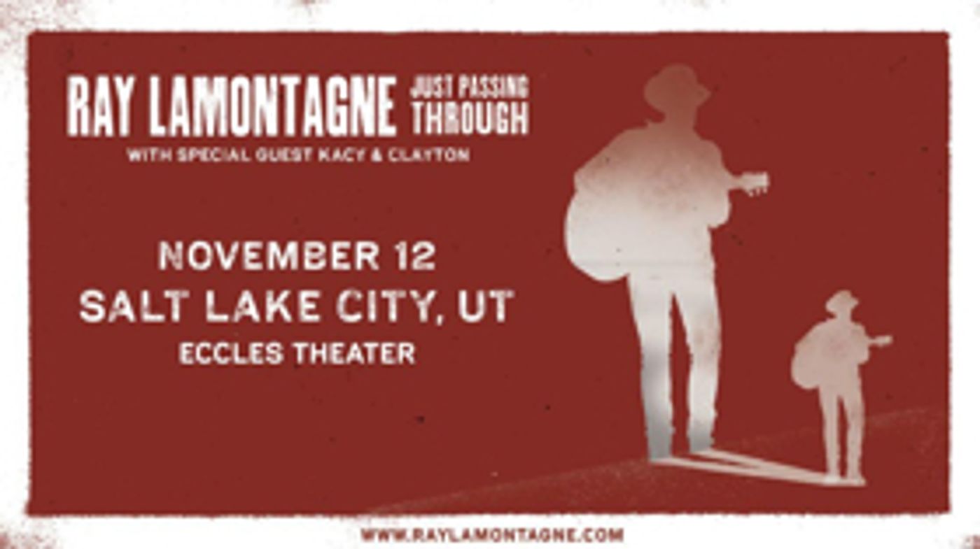 Ray LaMontagne Announces JUST PASSING THROUGH Acoustic Tour This Fall Ray LaMontagne Announces JUST PASSING THROUGH Acoustic Tour This Fall Image
