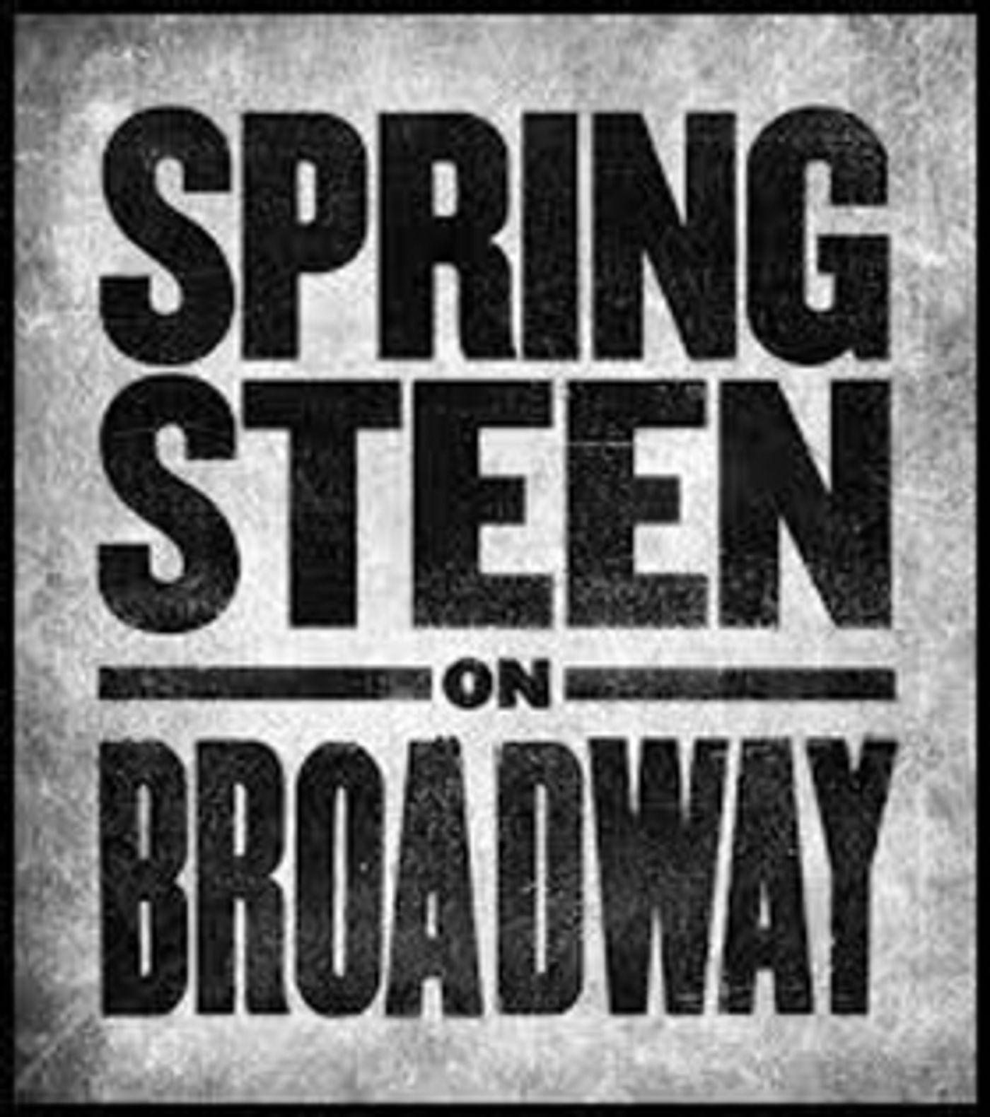 Bid Now to Win Two Tickets to SPRINGSTEEN ON BROADWAY  Image