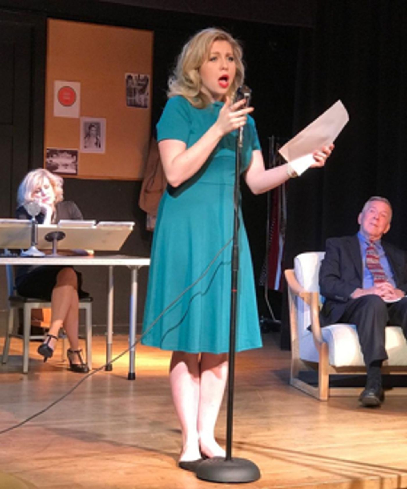 Review: Lots of Laughs in Desert Ensemble Theatre's THE THESPIAN RADIO HOUR.  Image