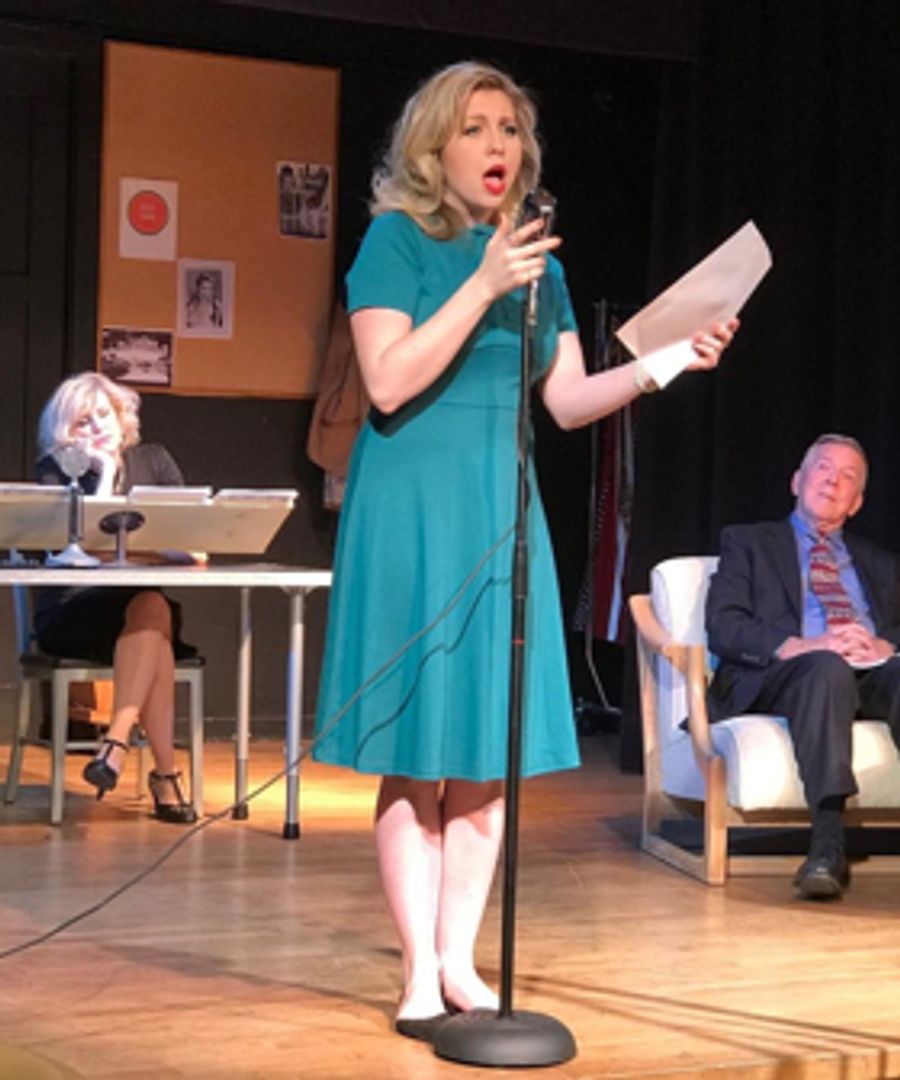 Review: Lots of Laughs in Desert Ensemble Theatre's THE THESPIAN RADIO HOUR. Image