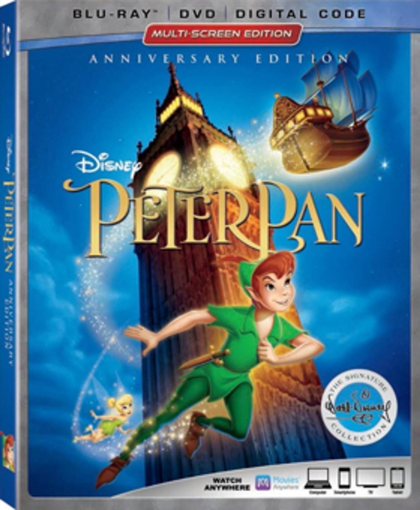 PETER PAN 65th Anniversary Soars Into the Walt Disney Signature Collection on Digital May 29 and Blu-ray June 5  Image