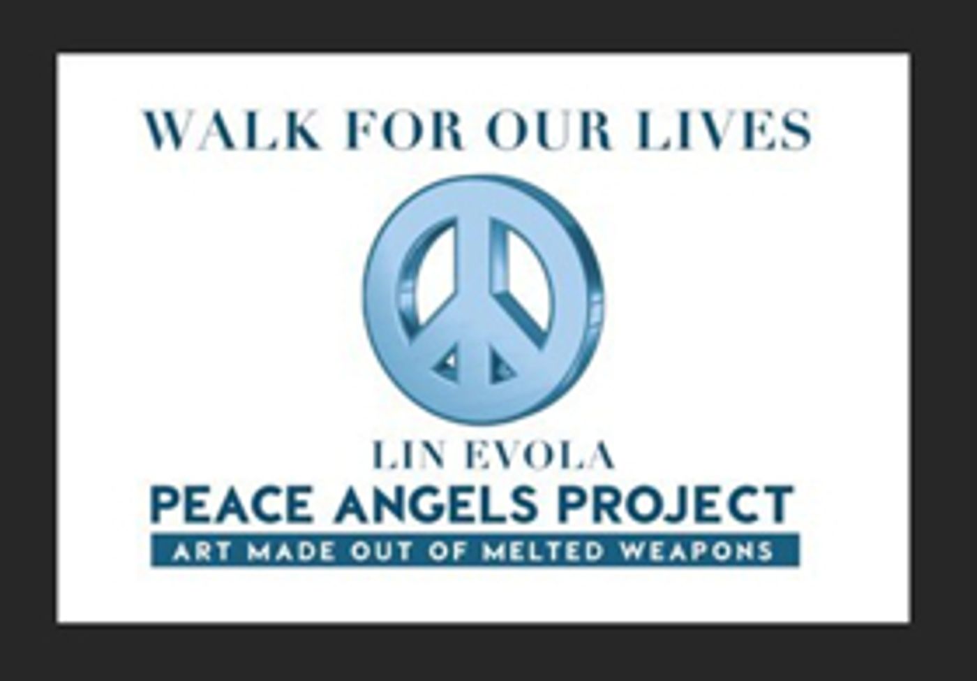 Art Takes a Walk for Life, Two Bay Area Residents Make a Stand Against Guns Art Takes a Walk for Life, Two Bay Area Residents Make a Stand Against Guns Image