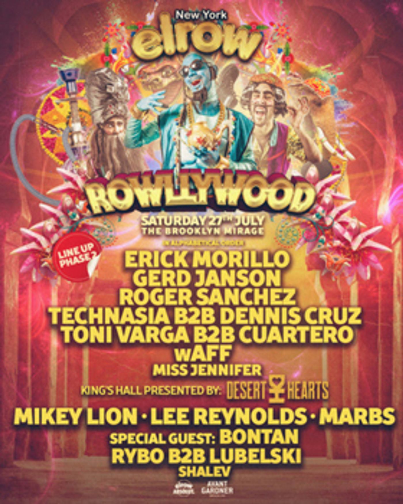 Roger Sanchez Leads elrow Phase 2 Lineup at BK Mirage  Image
