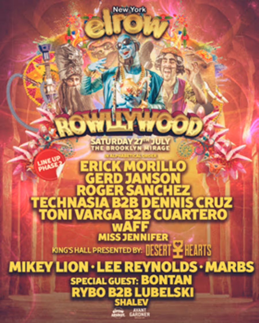 Roger Sanchez Leads elrow Phase 2 Lineup at BK Mirage Image