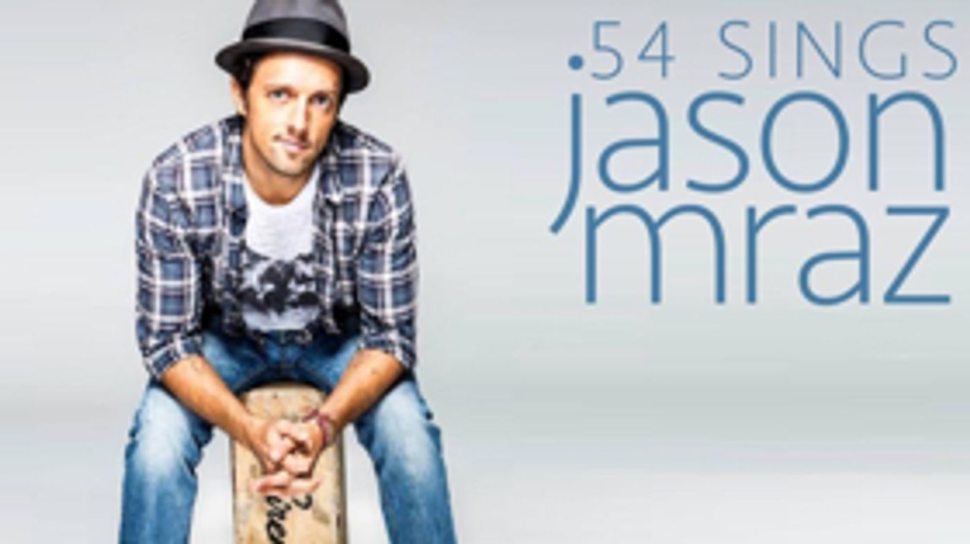 54 SINGS JASON MRAZ Set to Include George Salazar, Hannah Elless, Adam Kaplan, and More!  Image