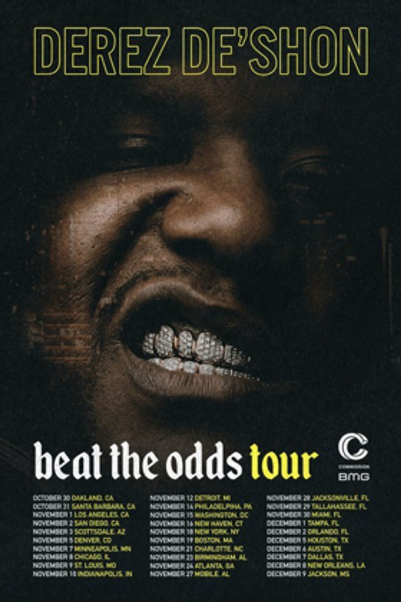 Derez De'Shon To Headline 30-City 'Beat The Odds' Tour Derez De'Shon To Headline 30-City 'Beat The Odds' Tour Image