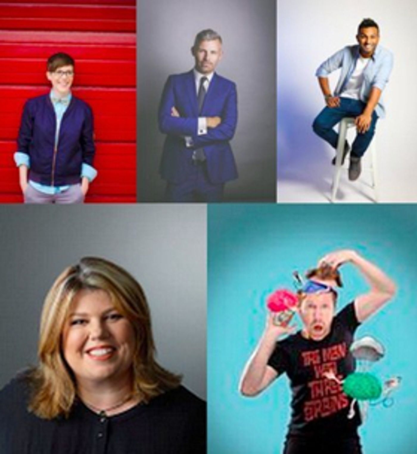 Jason Byrne, Nazeem Hussain, Deanne Smith, Des Bishop and Urzila Carlson Return to Australia's Comedy Festival Scene Jason Byrne, Nazeem Hussain, Deanne Smith, Des Bishop and Urzila Carlson Return to Australia's Comedy Festival Scene Image