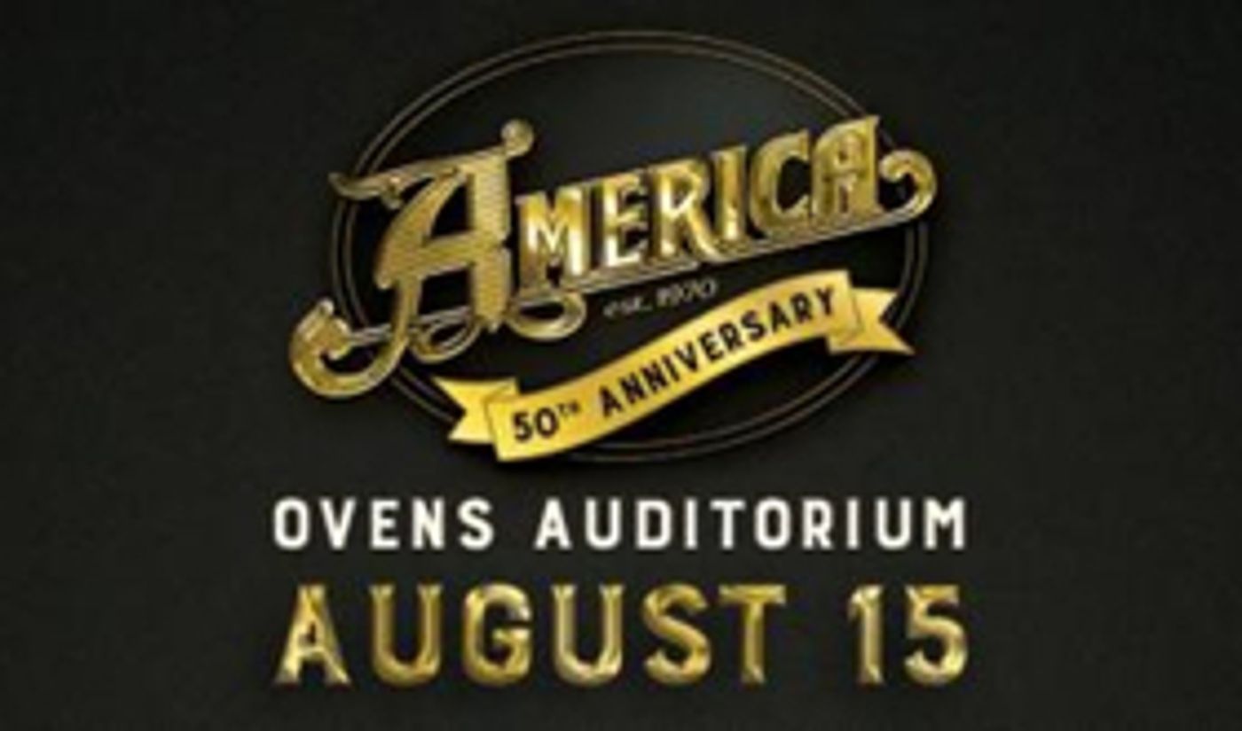 Classic Rock Band America Heads to Ovens Auditorium  Image