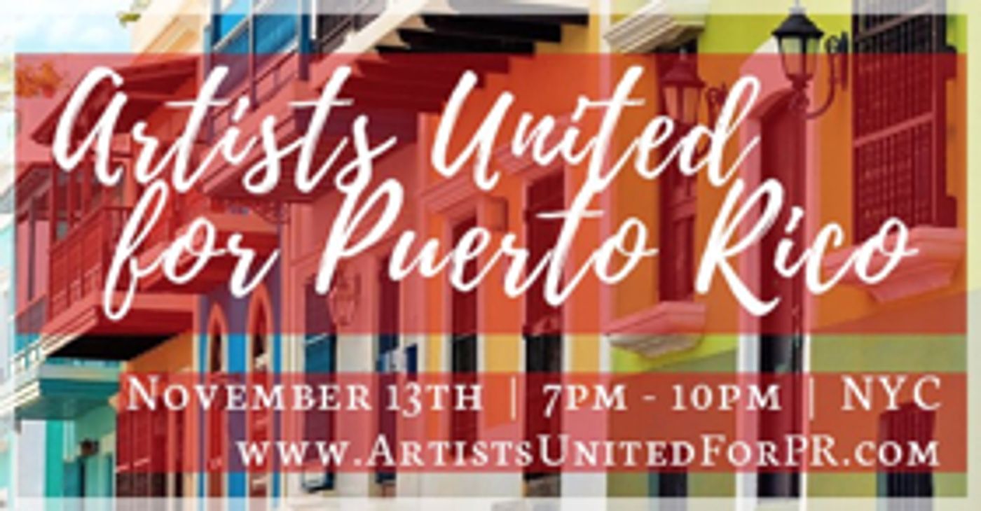 Step1 Theater Project to Host ARTISTS UNITED FOR PUERTO RICO Benefit Step1 Theater Project to Host ARTISTS UNITED FOR PUERTO RICO Benefit Image