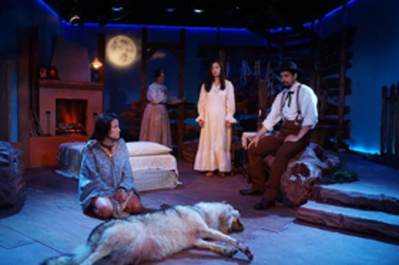 Review: WOLF AT THE DOOR at NJ Rep is a Mystical and Mesmerizing New Play Review: WOLF AT THE DOOR at NJ Rep is a Mystical and Mesmerizing New Play Image