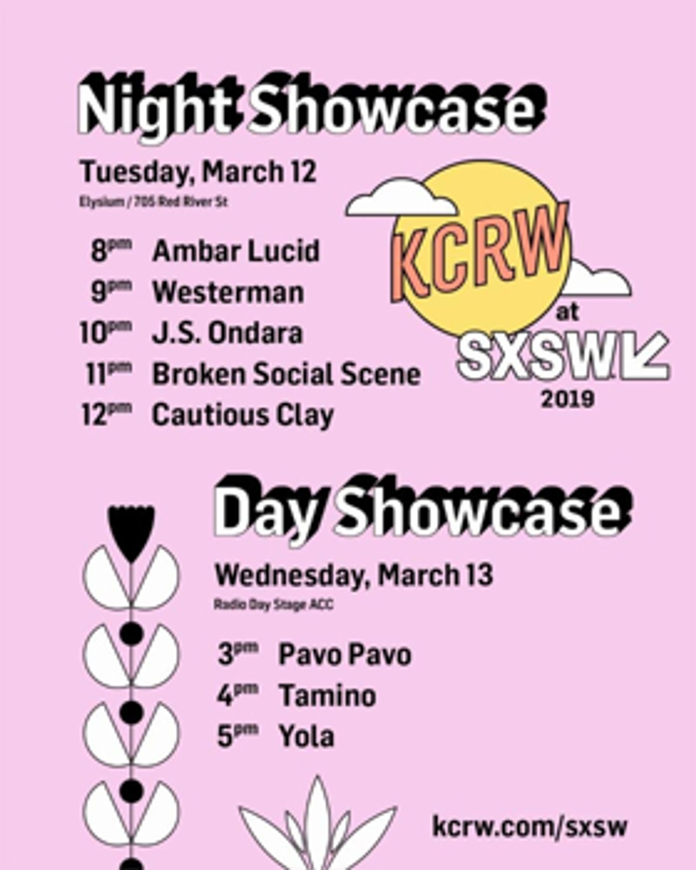 KCRW Announces Line-Up for 2019 SXSW Showcases  Image