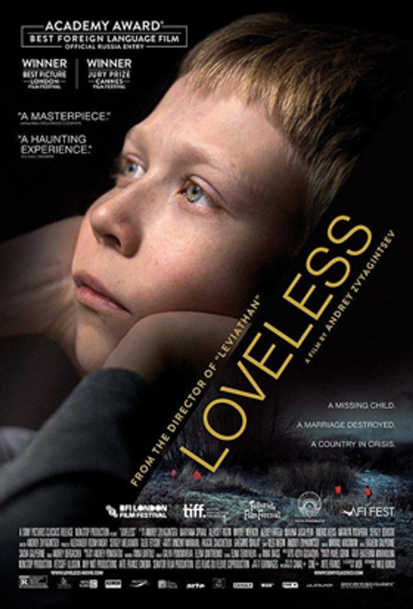 Loveless by Andrey Zvyagintsev Will Play at Rialto Theatre  Image