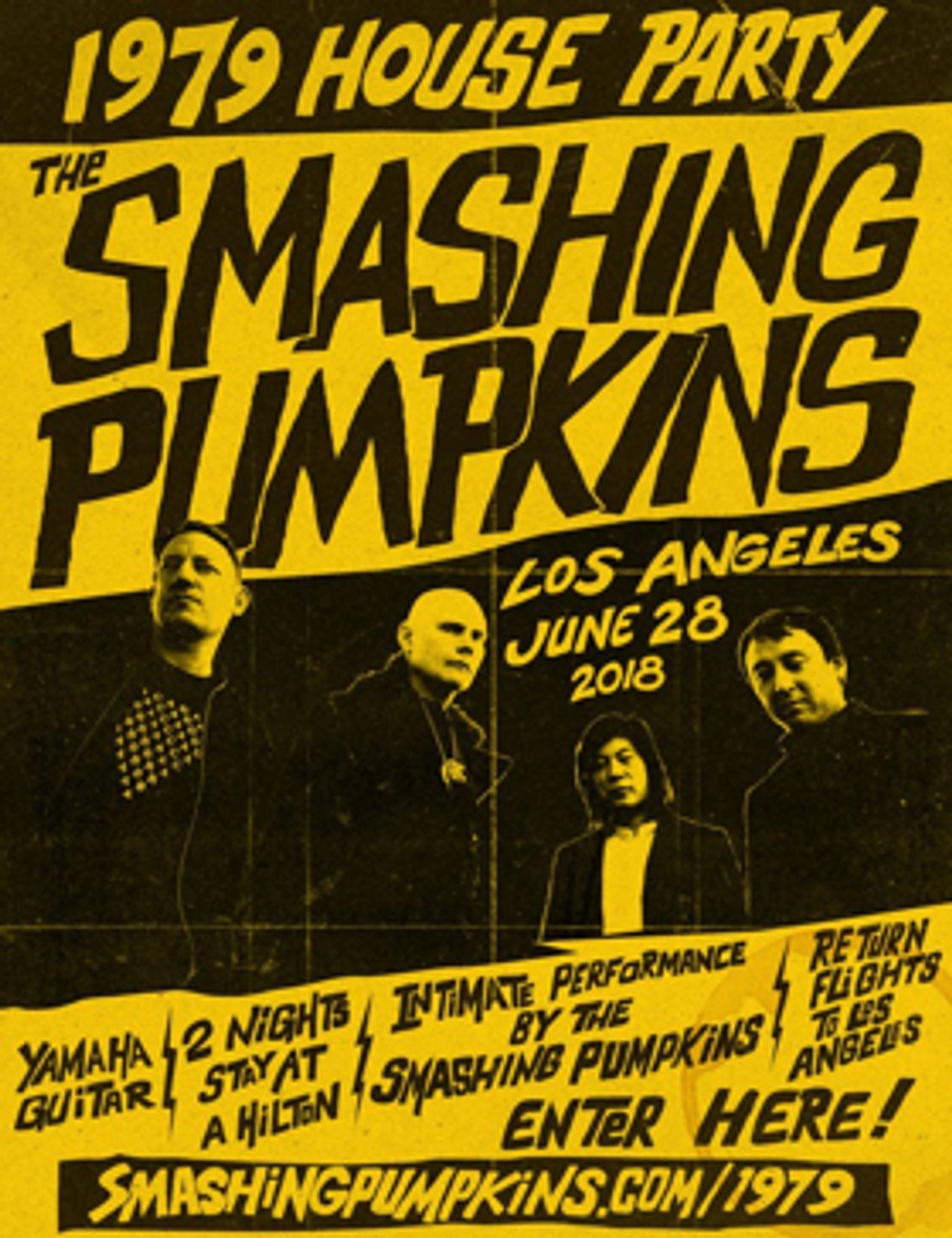 The Smashing Pumpkins Announce 1979 House Party In Advance of Summer Tour  Image