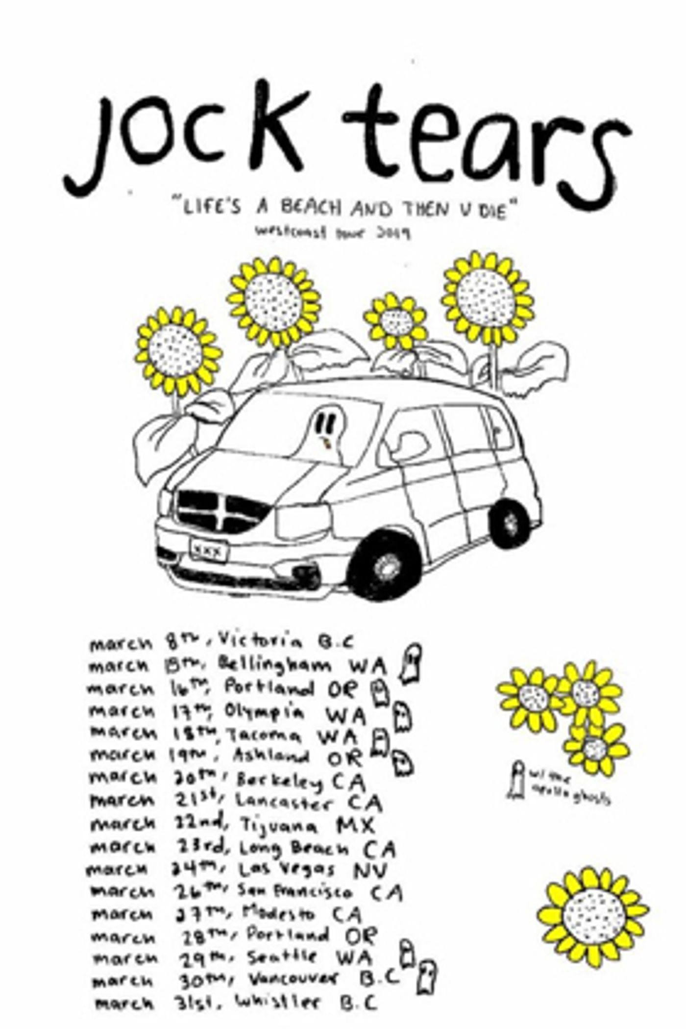 Jock Tears Announce Tour, Dates with Apollo Ghost Jock Tears Announce Tour, Dates with Apollo Ghost Image