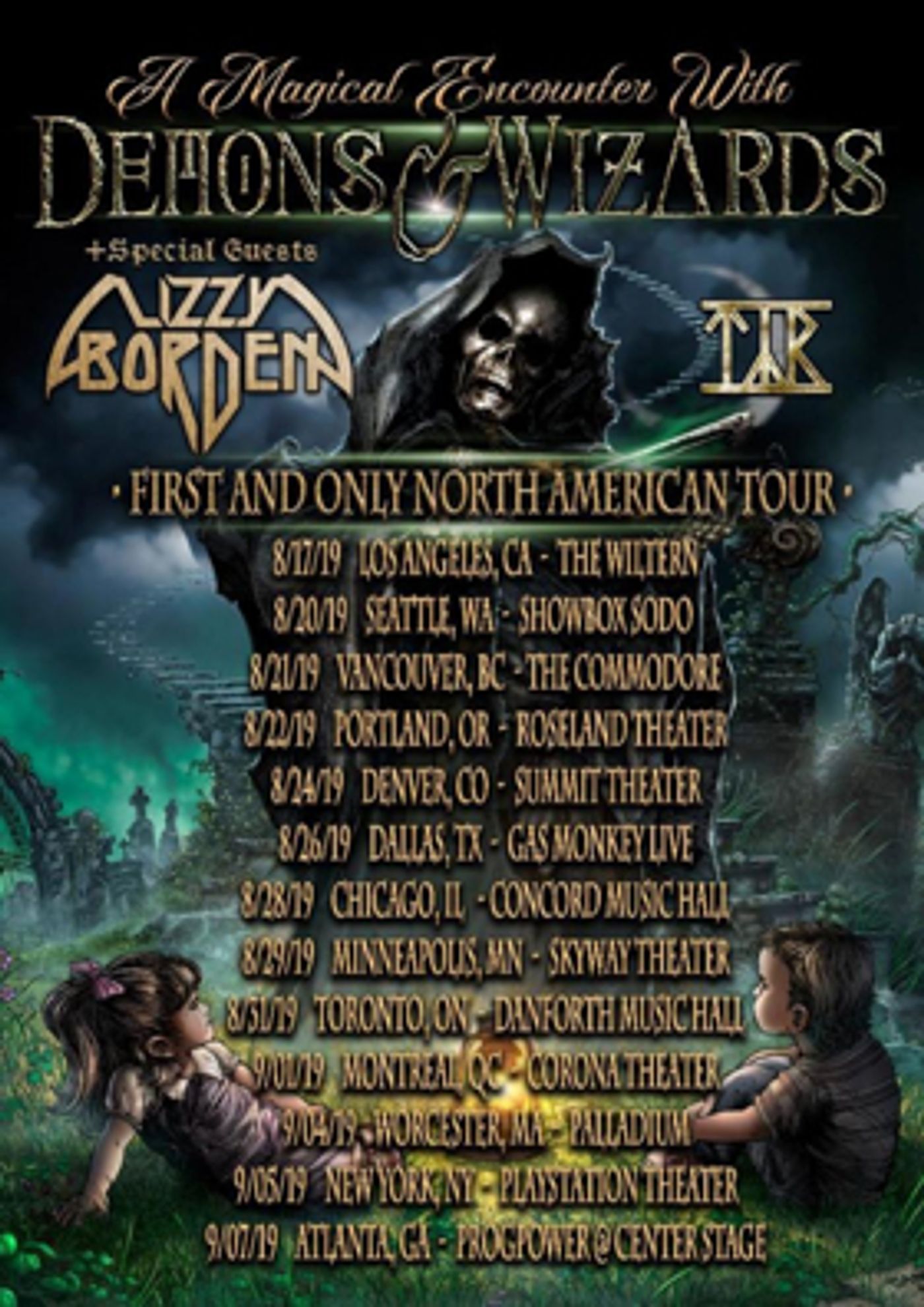 Demons & Wizards Announce North American Tour Demons & Wizards Announce North American Tour Image