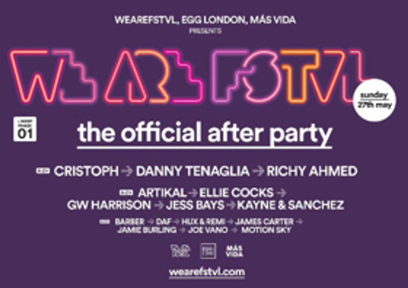 EGG London After Party Revealed with Richy Ahmed, Danny Tenaglia, Cristoph, Ellie Cocks, & More EGG London After Party Revealed with Richy Ahmed, Danny Tenaglia, Cristoph, Ellie Cocks, & More Image