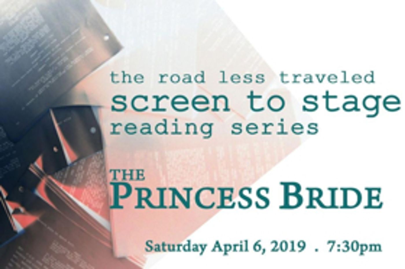 RLTP Announces Screenplay Reading Fundraiser in 2019 RLTP Announces Screenplay Reading Fundraiser in 2019 Image