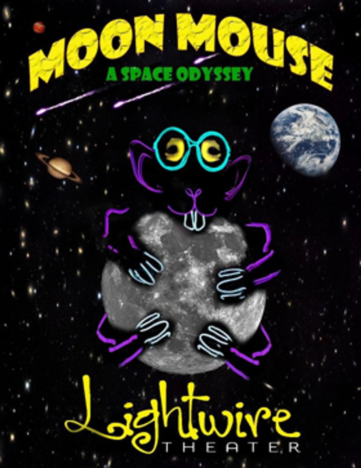 Go on a Cosmic Adventure with MOON MOUSE at Wharton Center  Image