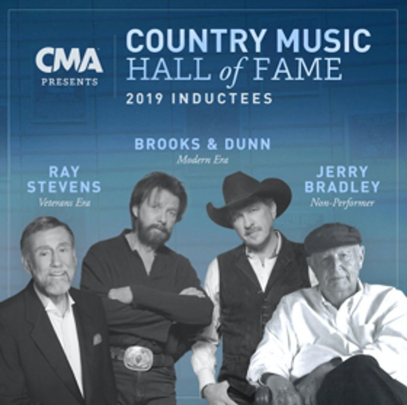 Jerry Bradley, Brooks & Dunn and Ray Stevens Inducted Into Country Music Hall of Fame  Image