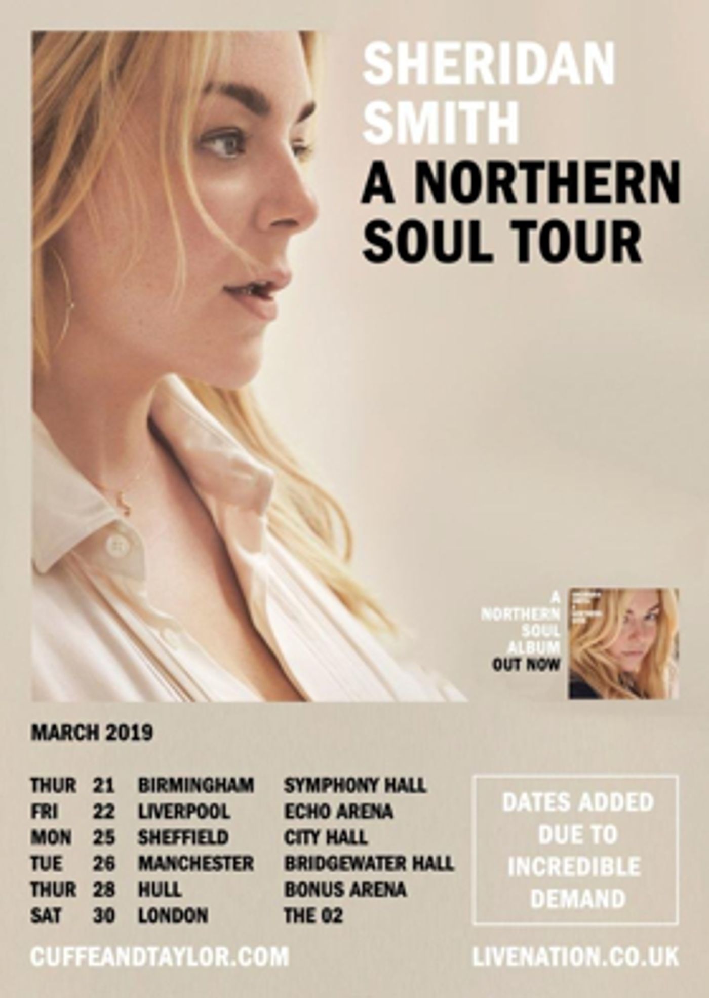 Sheridan Smith Adds Additional Dates to Tour Sheridan Smith Adds Additional Dates to Tour Image