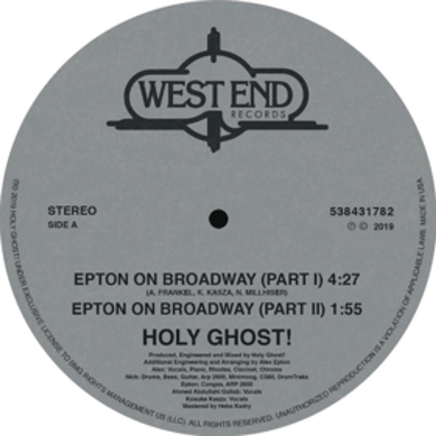 Holy Ghost! Announce New LP on West End Records  Image