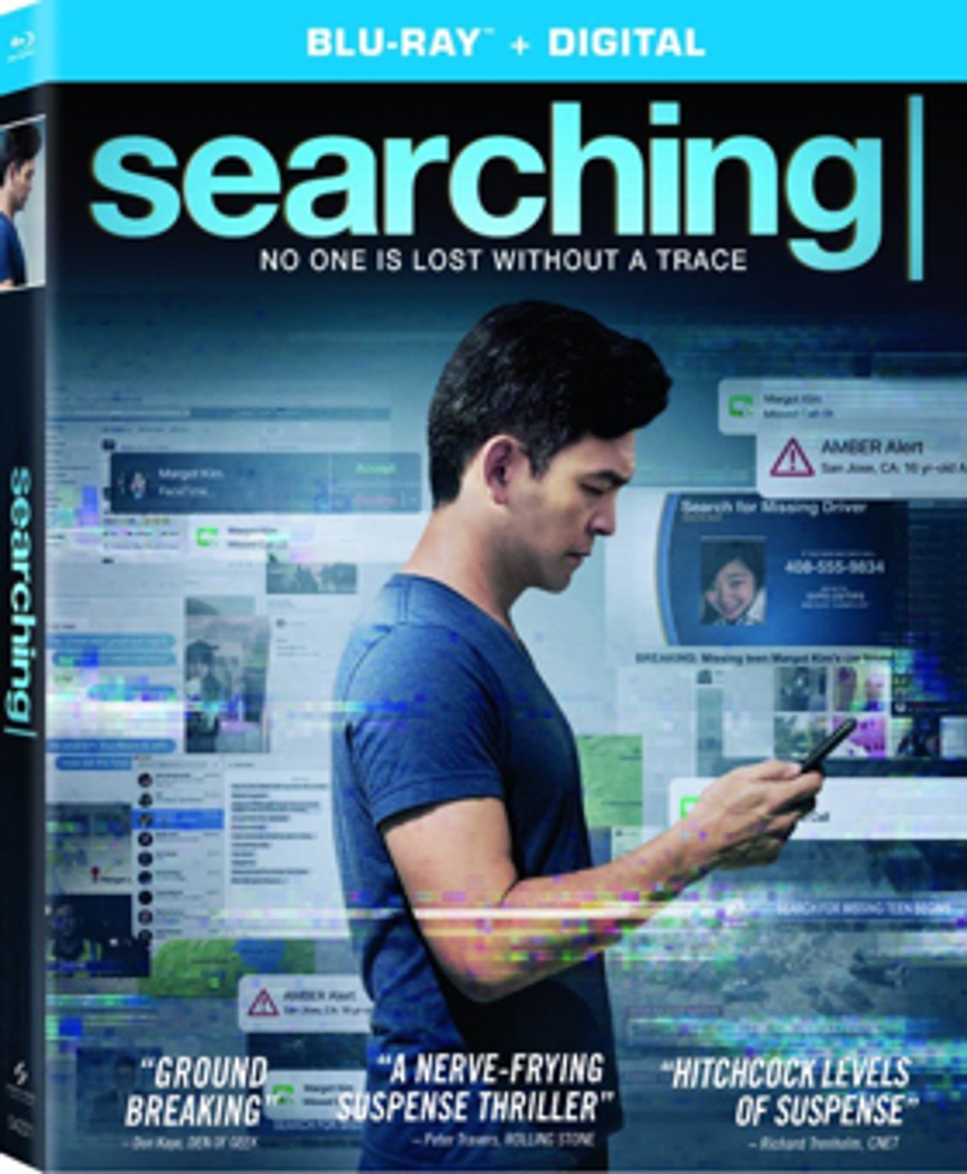 John Cho & Debra Messing Star in the Hyper-Modern Thriller SEARCHING, Available on Digital 11/13 and Blu-ray & DVD Today  Image
