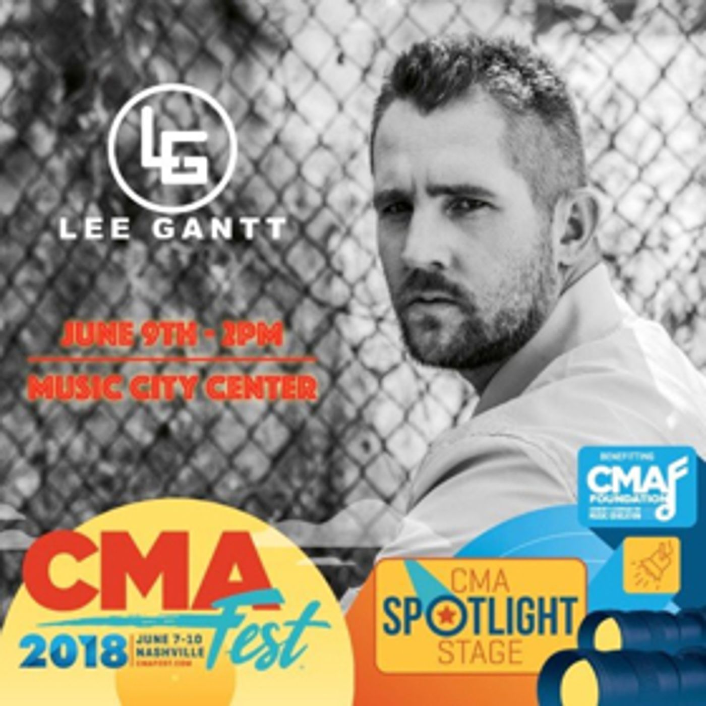 RUINED THIS TOWN Singer Lee Gantt to Make CMA Fest Debut on June 9 at the Spotlight Stage  Image