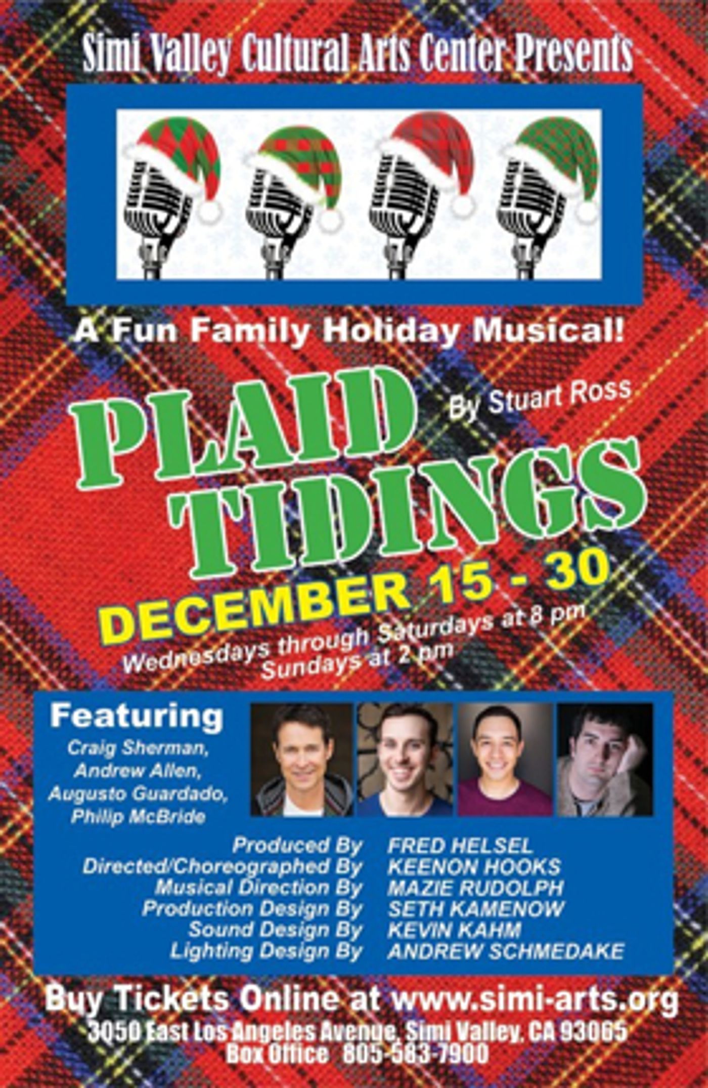 Review: PLAID TIDINGS Brings Musical Holiday Cheer to Simi Valley  Image