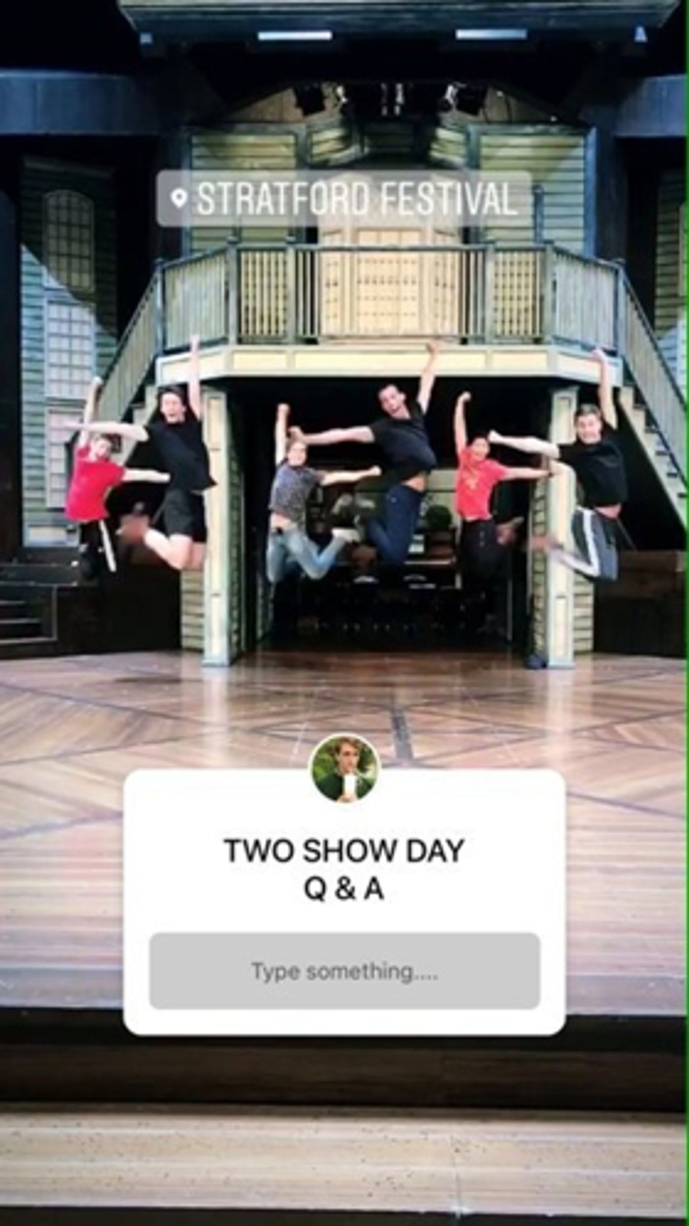 BWW Exclusive: Stratford Festival Company Members take Instagram by Storm with TWO SHOW DAY Q&A BWW Exclusive: Stratford Festival Company Members take Instagram by Storm with TWO SHOW DAY Q&A Image