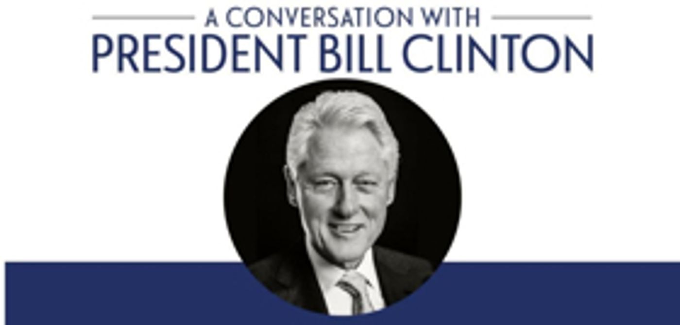 Bill Clinton Comes to Cobb Energy Centre June 13 Bill Clinton Comes to Cobb Energy Centre June 13 Image