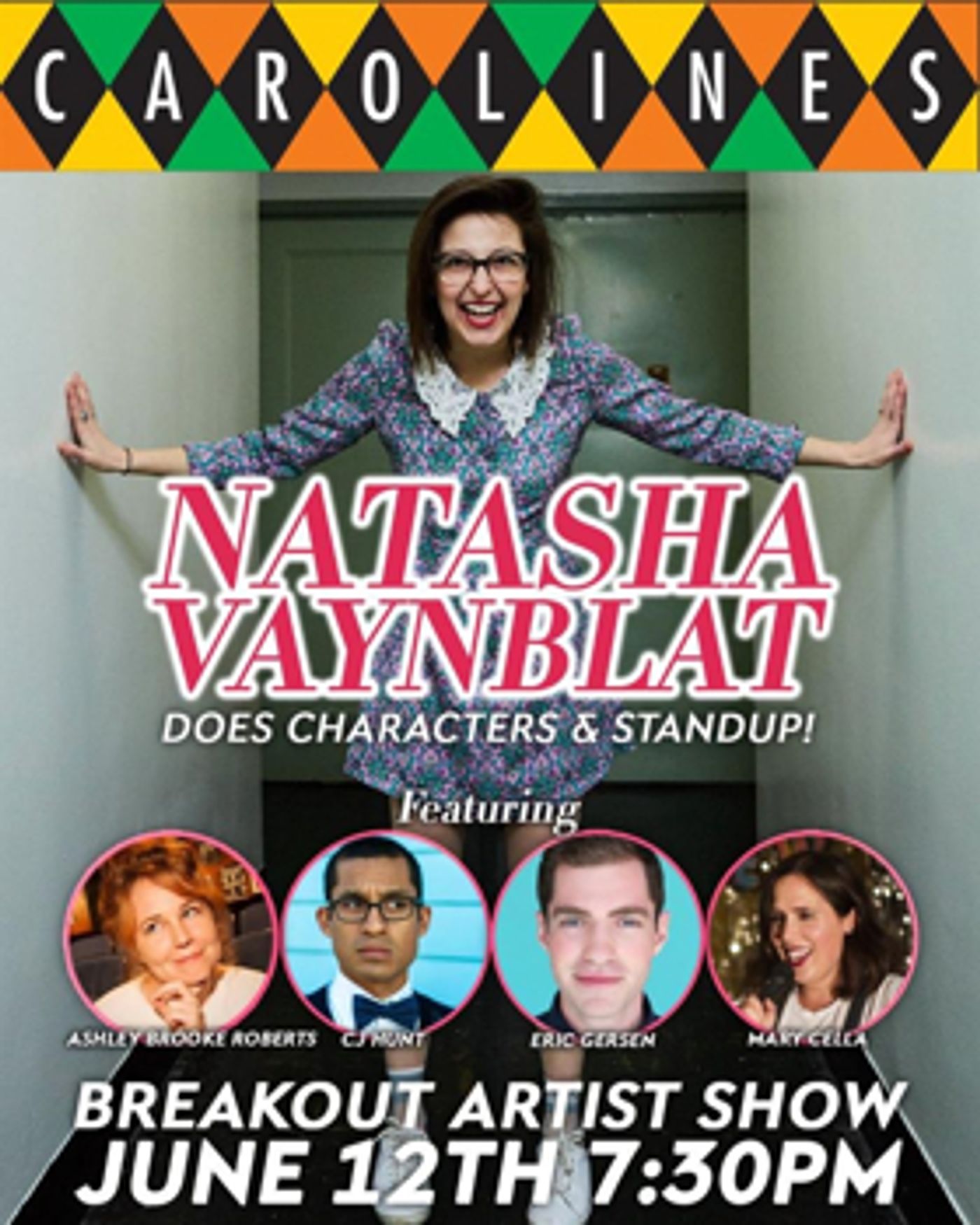 Carolines Announces Breakout Artist: Natasha Vaynblat June 12th  Image