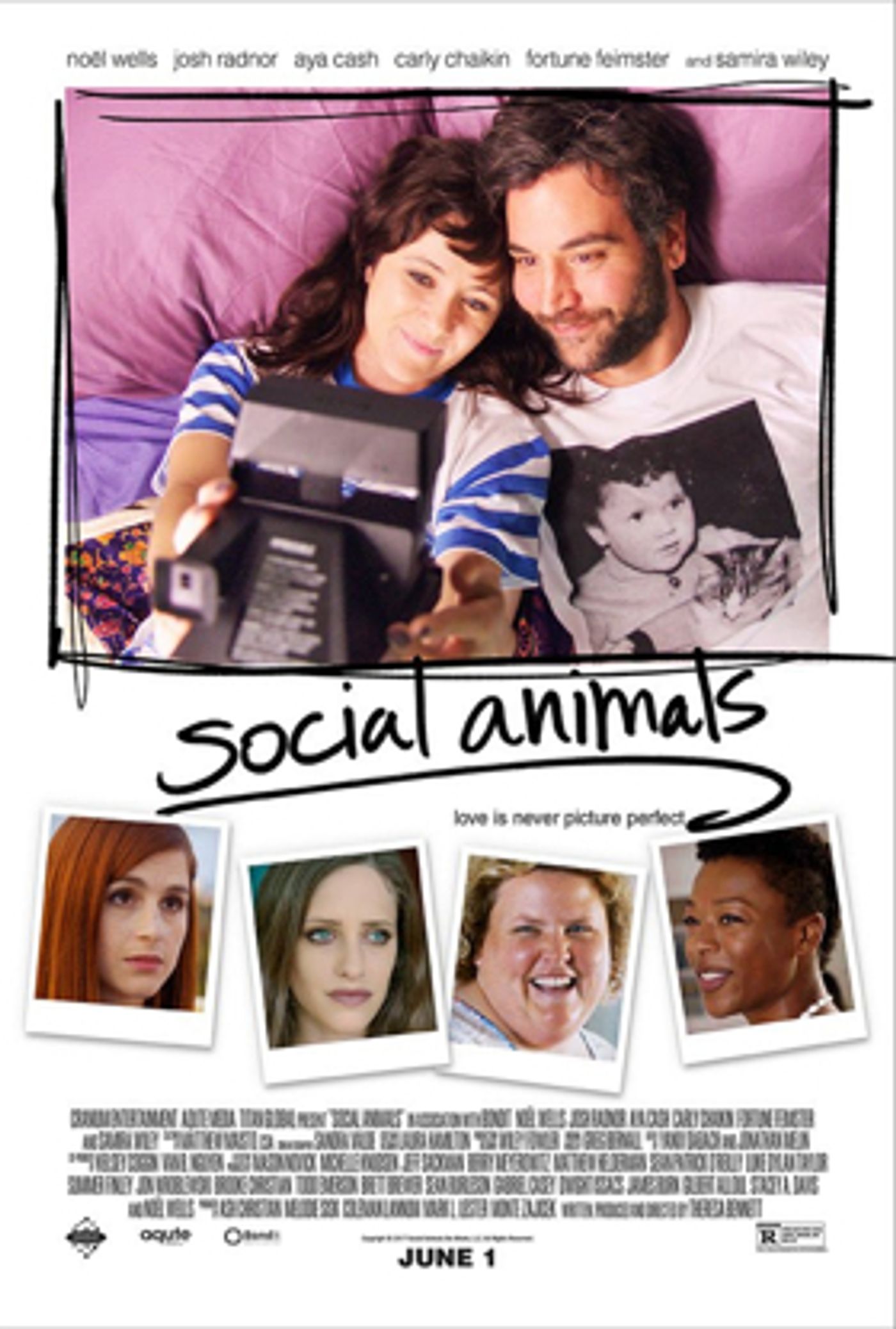 SOCIAL ANIMALS Starring Josh Radnor & Noel Wells to Open Theatrically, On Demand, & Digital July 1 SOCIAL ANIMALS Starring Josh Radnor & Noel Wells to Open Theatrically, On Demand, & Digital July 1 Image