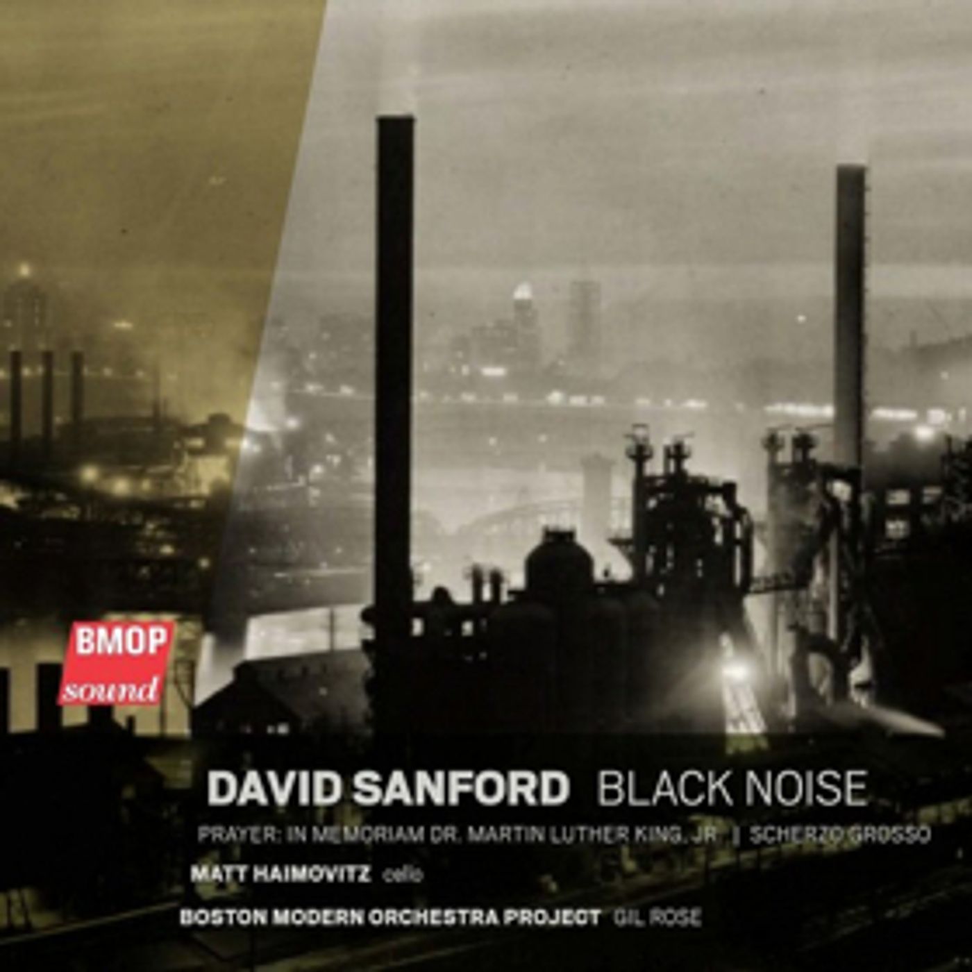 BMOP/sound Releases New Album, 'David Sanford: Black Noise' BMOP/sound Releases New Album, 'David Sanford: Black Noise' Image
