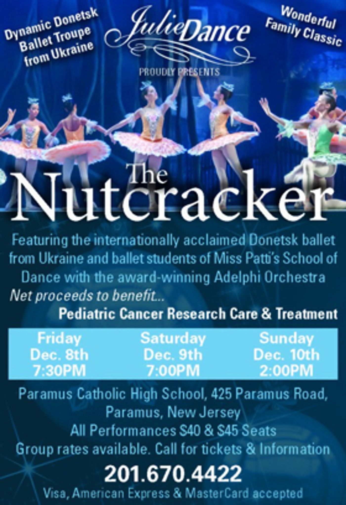 Adelphi Orchestra to Accompany JulieDance's 20th Annual THE NUTCRACKER BALLET Image