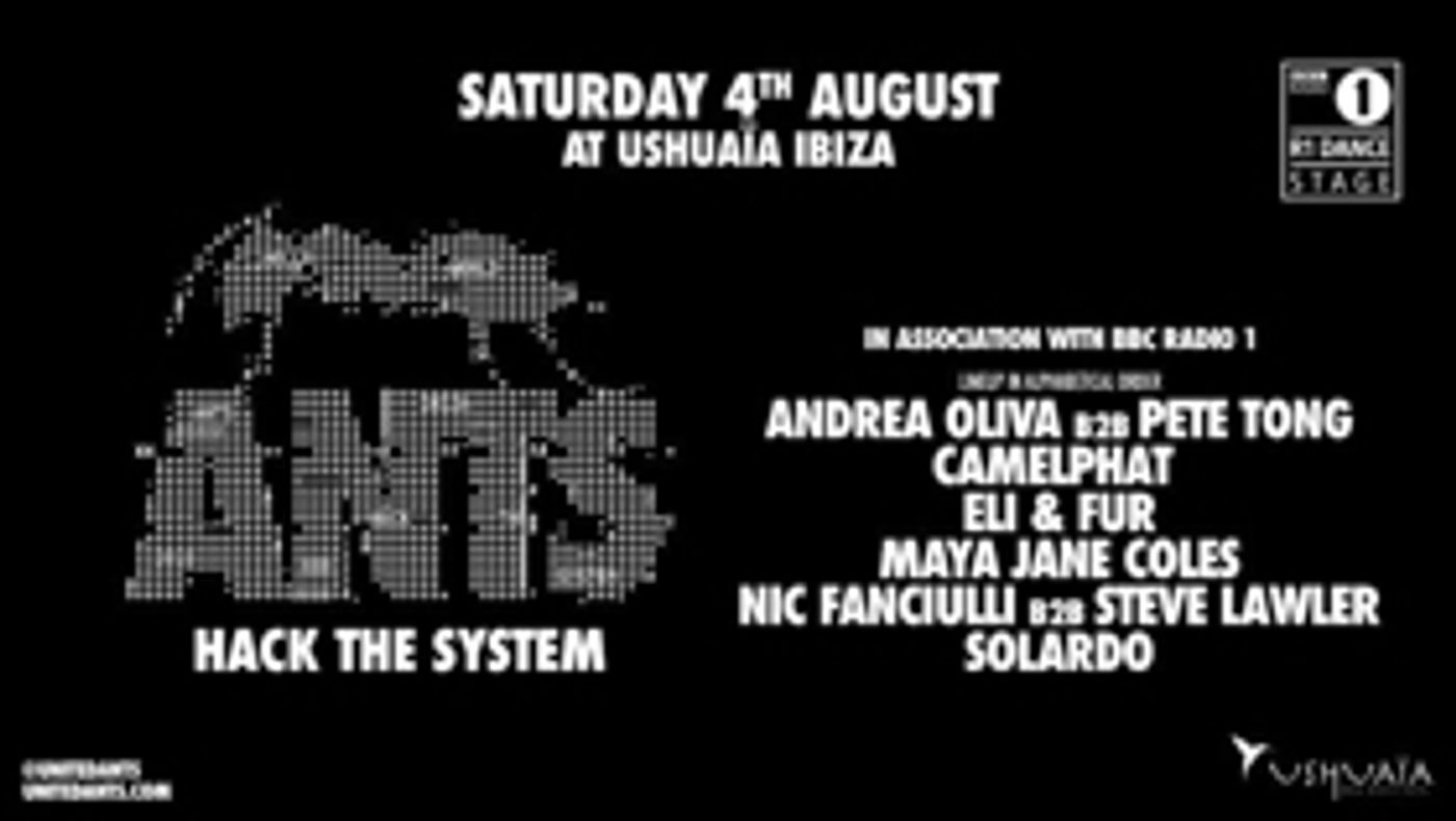 ANTS Announce BBC Radio 1 Dance Stage Led by Pete Tong with Andrea Oliva, CamelPhat, Maya Jane Coles + More  Image