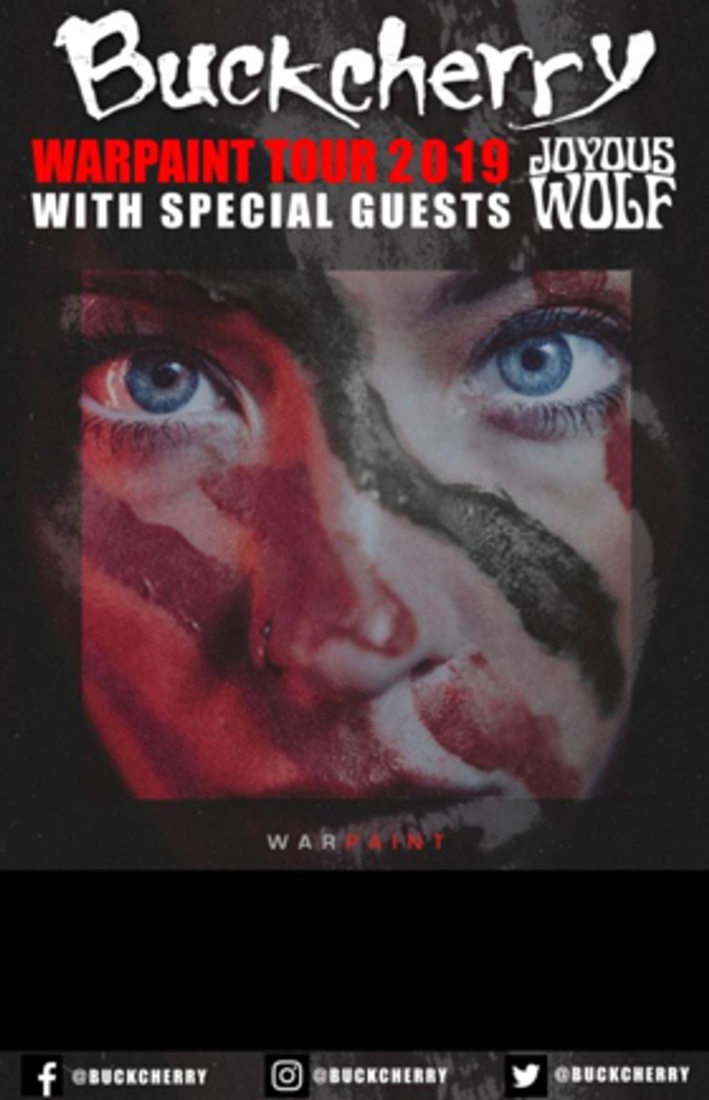 Buckcherry Announces Leg Two of Warpaint Tour Buckcherry Announces Leg Two of Warpaint Tour Image