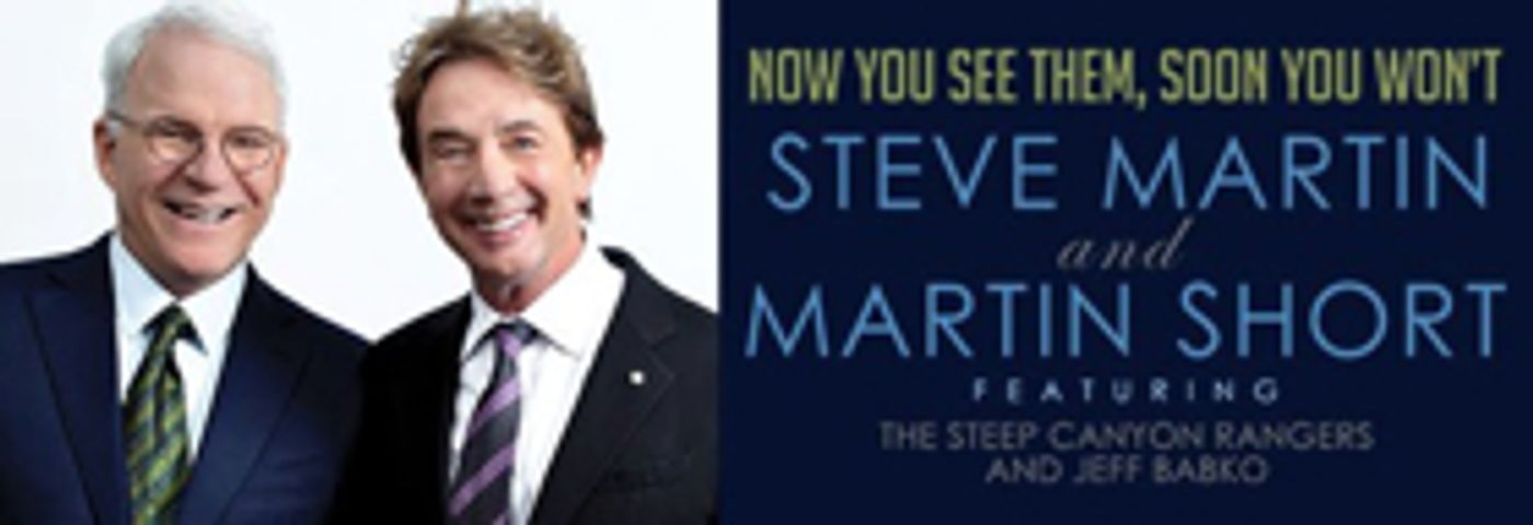 Steve Martin & Martin Short Bring Comedy Duet to the Majestic Theatre Steve Martin & Martin Short Bring Comedy Duet to the Majestic Theatre Image
