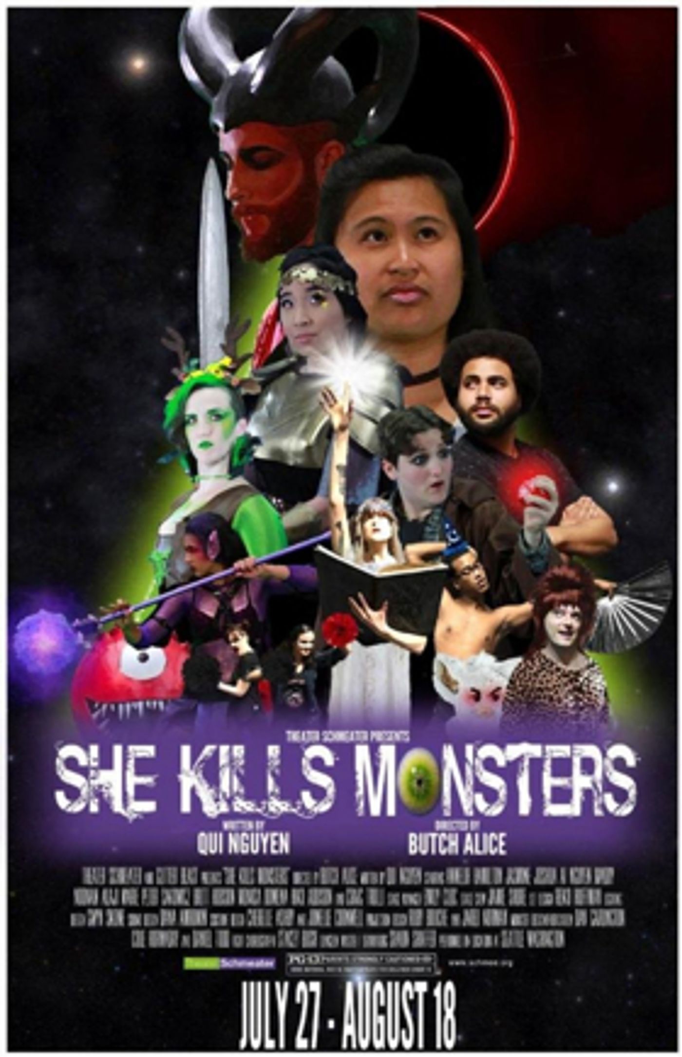 SHE KILLS MONSTERS Comes to Theater Schmeater  Image