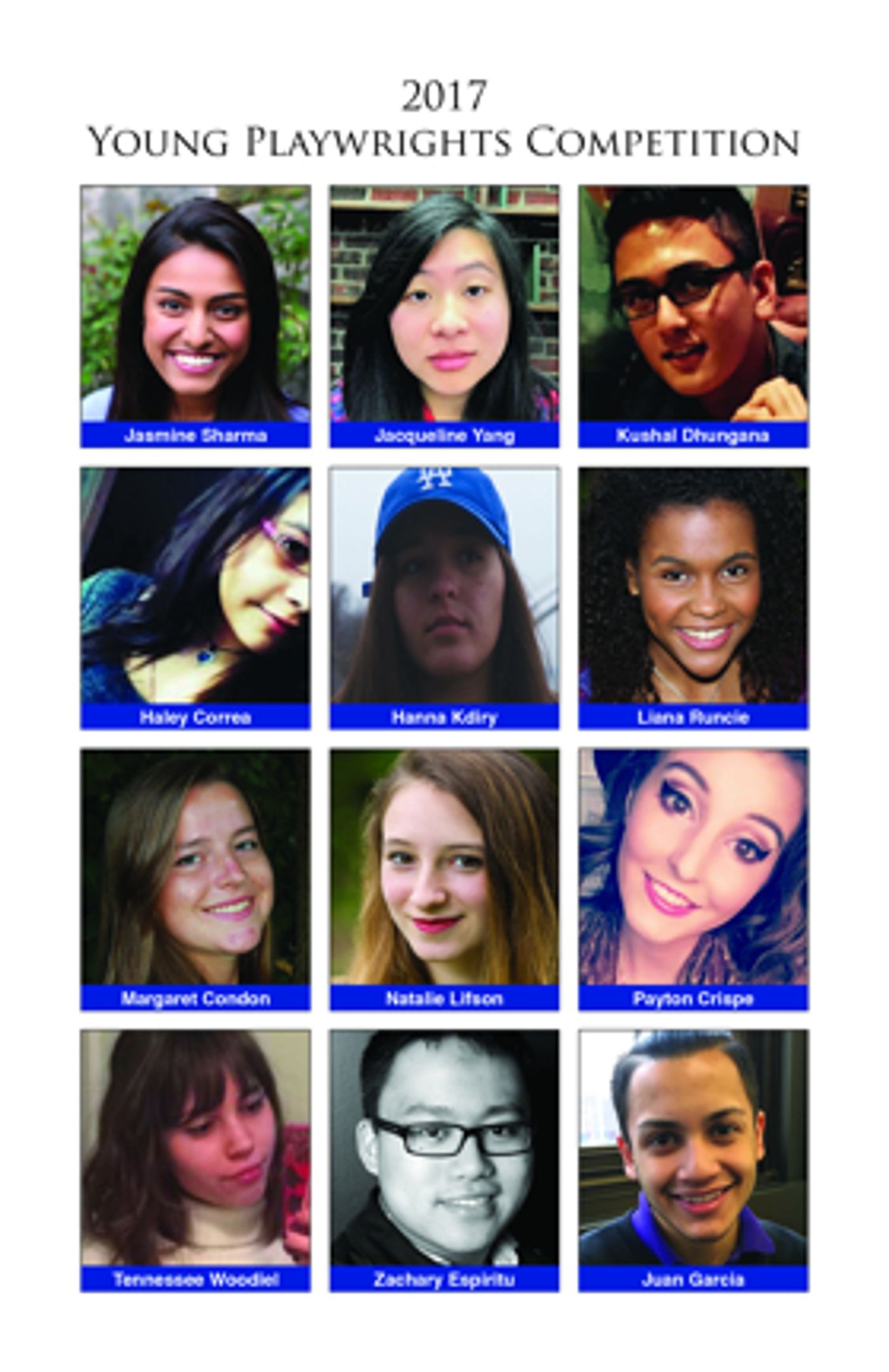 The Theater Project Announces 16th annual Young Playwrights Competition  Image