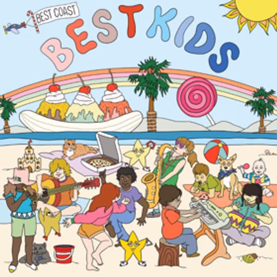 Best Coast Release Children's Record 'Best Kids' Vinyl Image